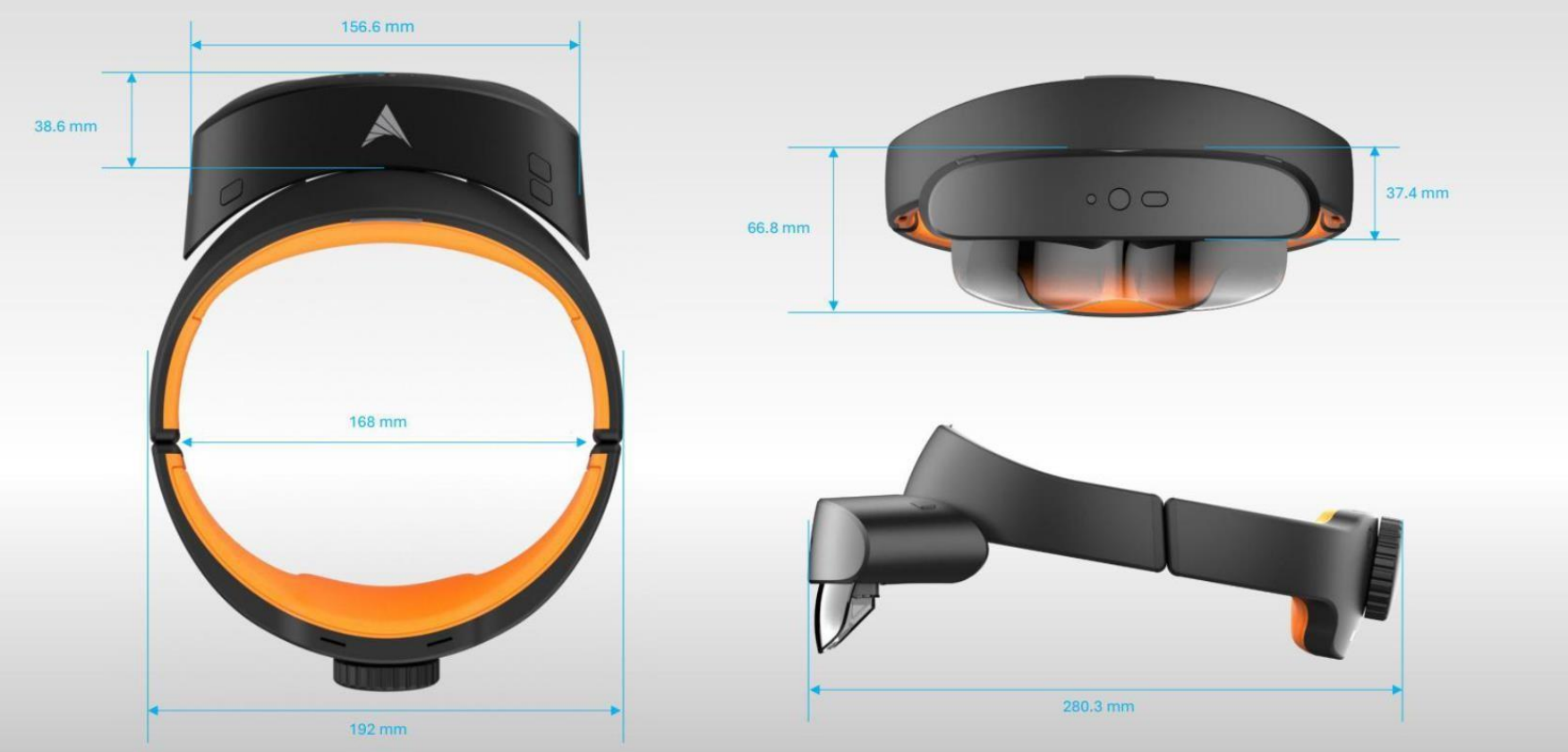 QHR1 Light Field Headset Hardware Prototype